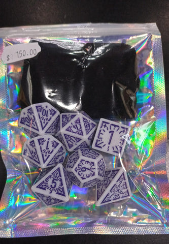 Dados (Blanco/Morado)