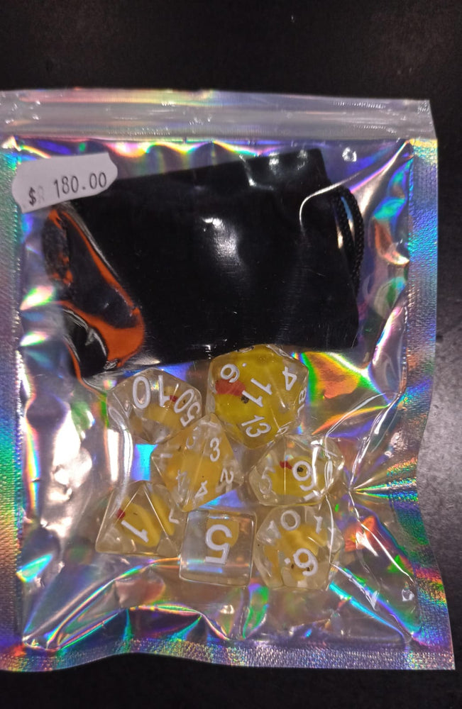 Dados (Amarillo/Transparente)