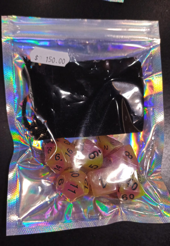 Dados (Rosa/Verde Limon)