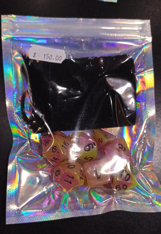 Dados (Rosa/Verde Limon)