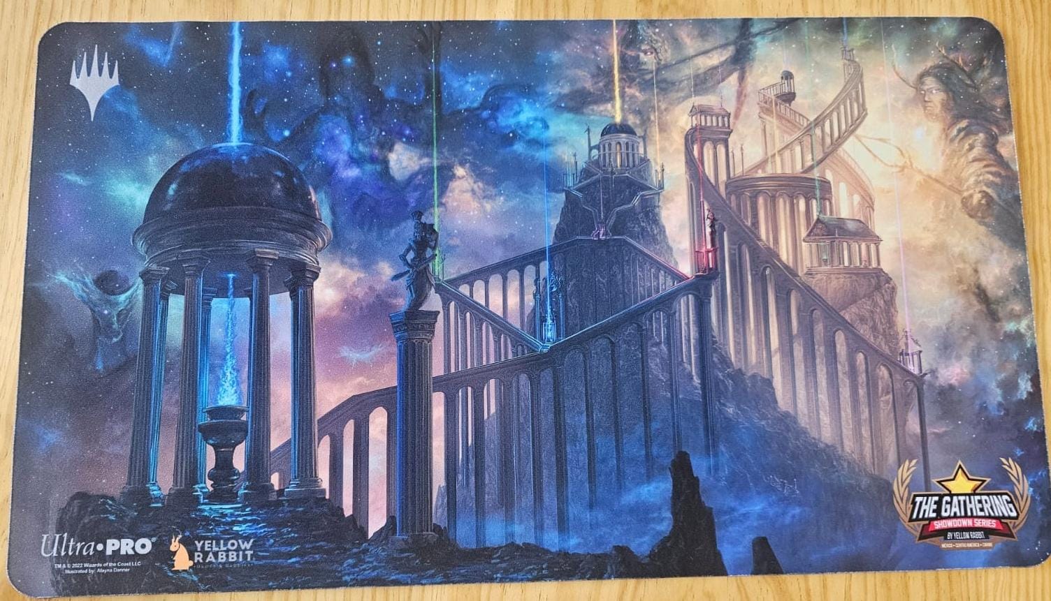 Playmat Nykthos, Shrine to Nyx - Alayna Danner