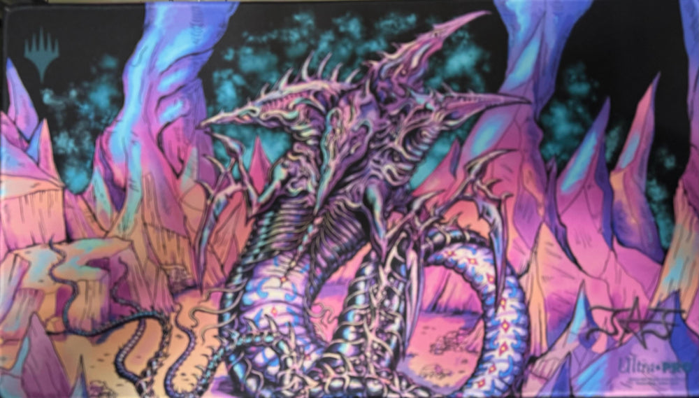 Playmat Sliver Legion Secret Lair Playmat Justine Jones firmado