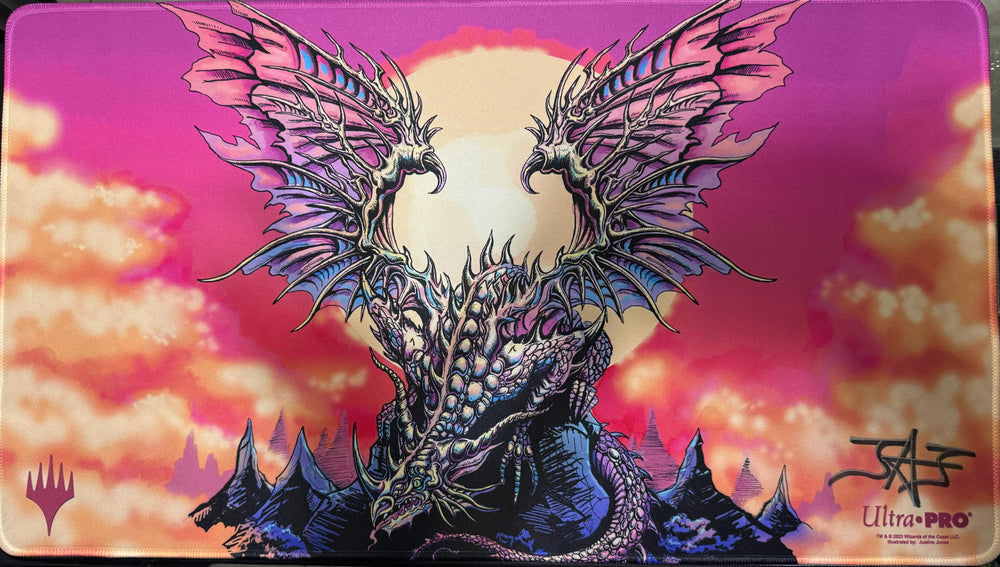 Playmat Ur - Dragon Secret Lair Justine Jones Playmat firmado