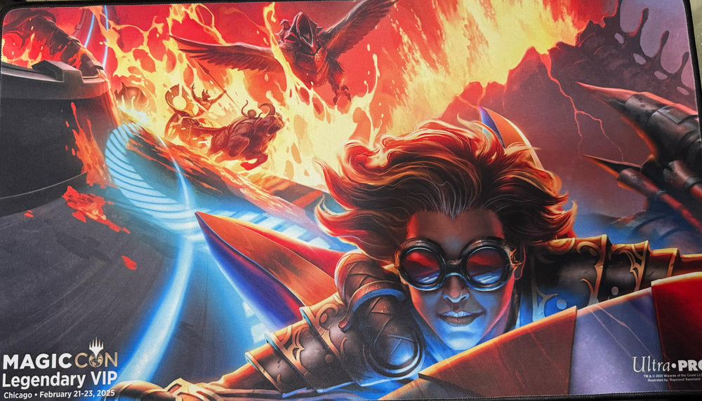 Playmat Magiccon Chicago playmat legendary vip