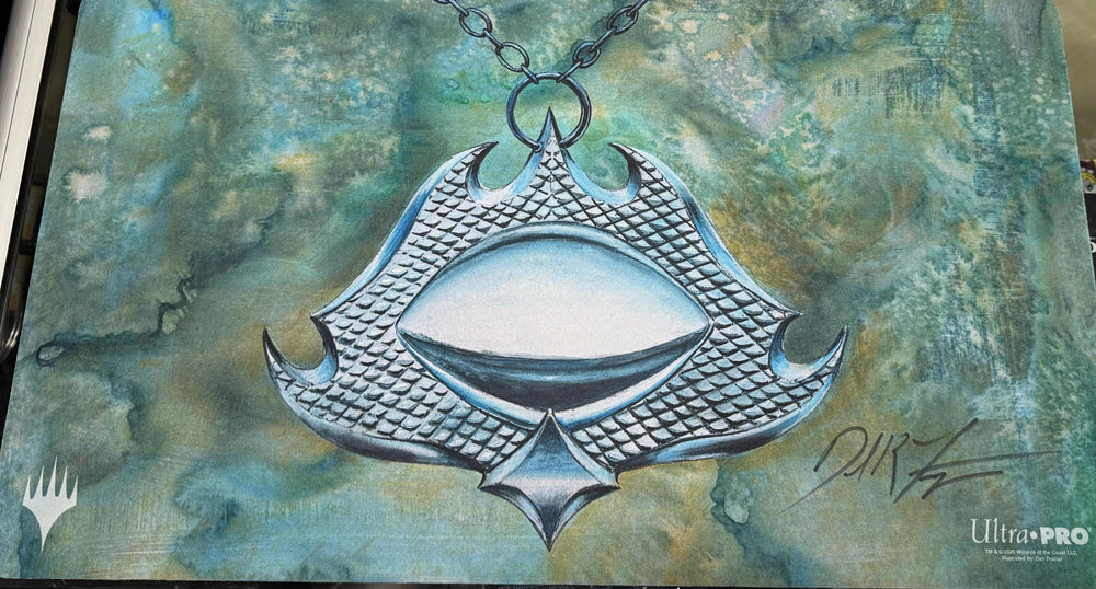 Playmat Chrome Mox Dan Frazier playmat firmado