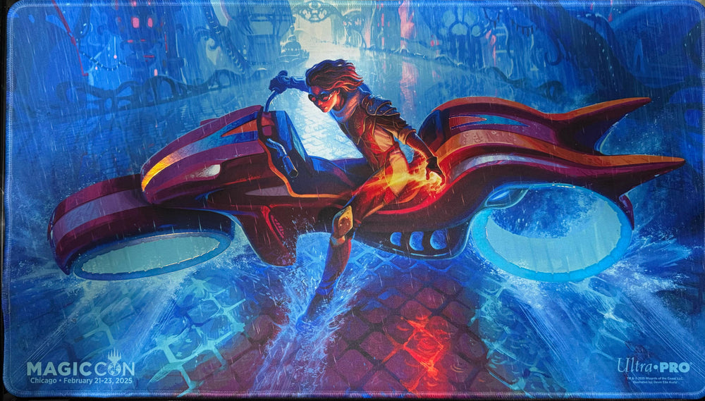Playmat Chandra blue foil magiccon Chicago