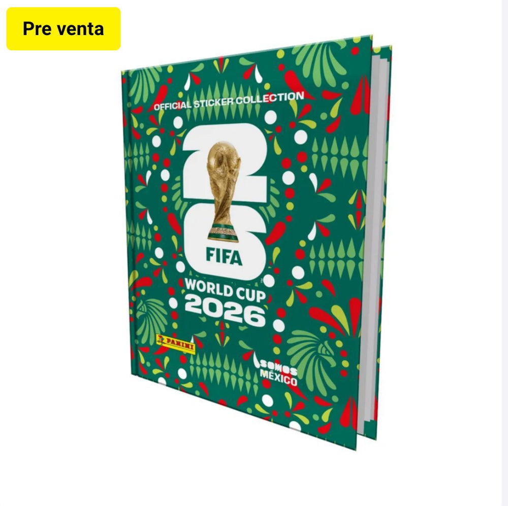 Álbum de Pasta Dura + Caja de 100 Sobres FIFA World Cup 2026 - Official Sticker Collection [Bundle]