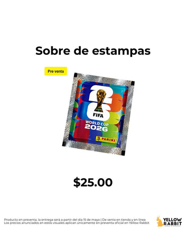 Sobre FIFA World Cup 2026 - Official Sticker Collection [Sobre Individual]