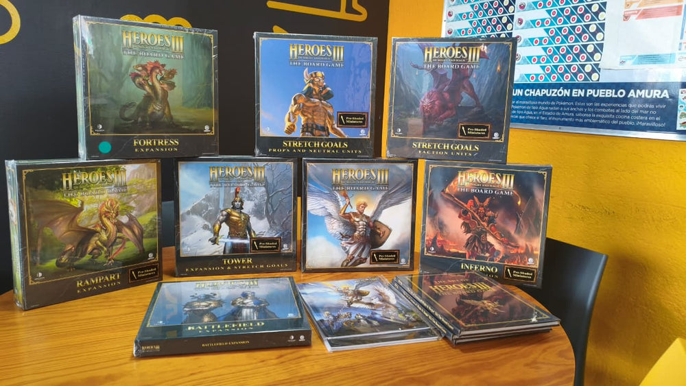 Heroes might & magic III: The Board Game
