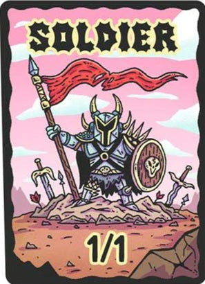 Wizard of Barge Tokens: Soldier