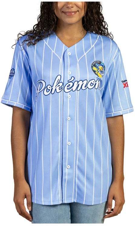 Pokemon: San Francisco Exclusive World 2026 - Baseball Jersey Azul