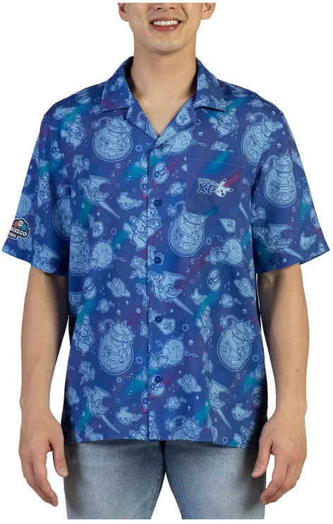 Pokemon: San Francisco Exclusive World 2026 - Tropical Shirt Azul