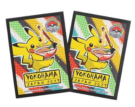 Pokemon Worlds – Yokohama 2023 Pikachu Ramen Sleeves (65 micas)