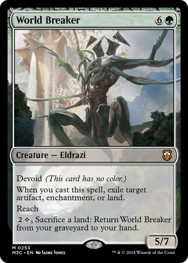 World Breaker (Ripple Foil) [Modern Horizons 3 Commander] 