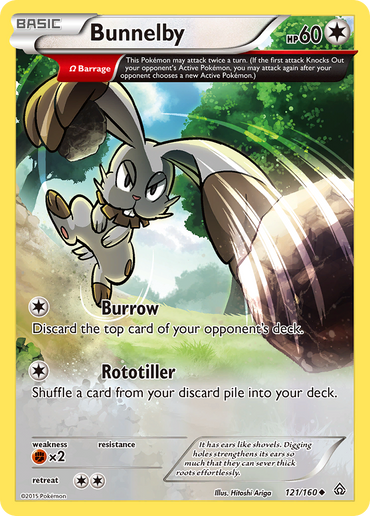 Bunnelby (121/160) [XY: Primal Clash] 
