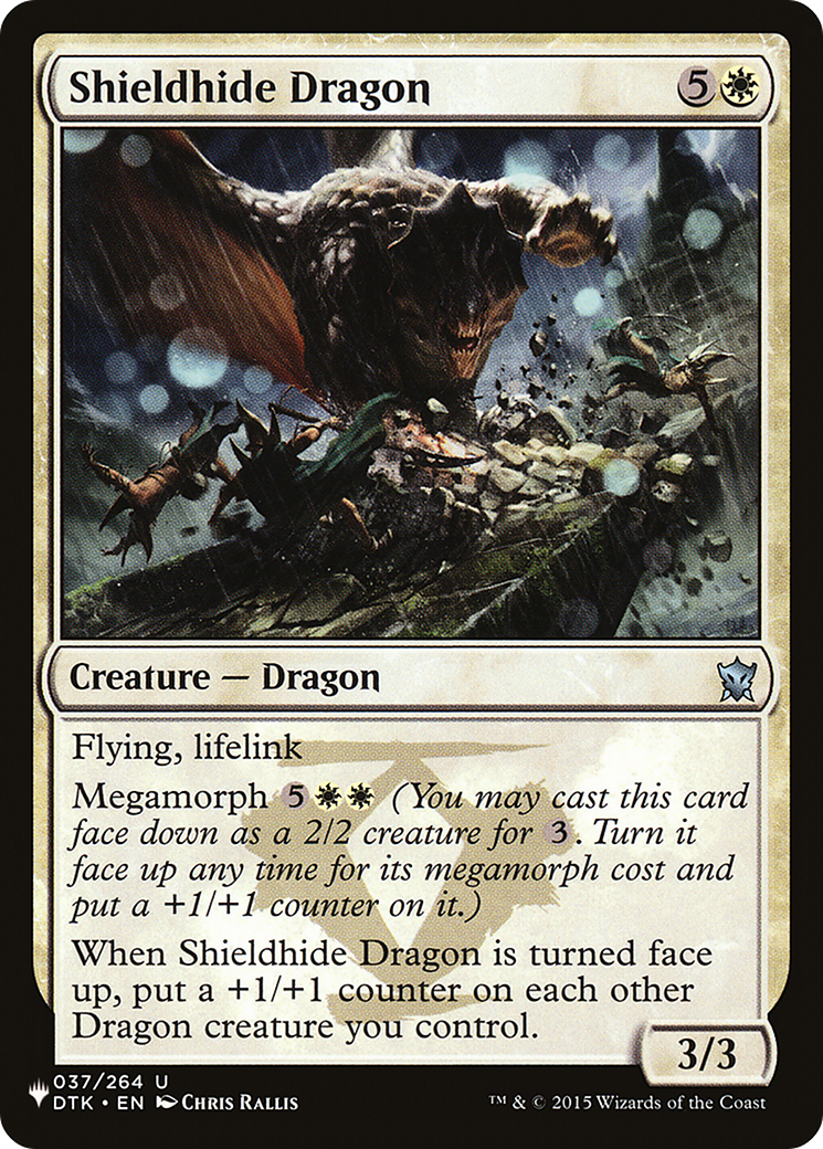 Shieldhide Dragon [The List Reprints] 