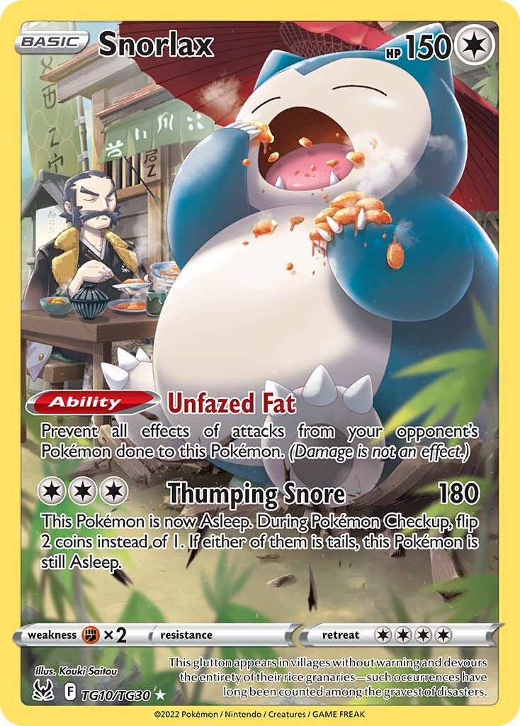 Snorlax (TG10/TG30) [Sword & Shield: Lost Origin] 