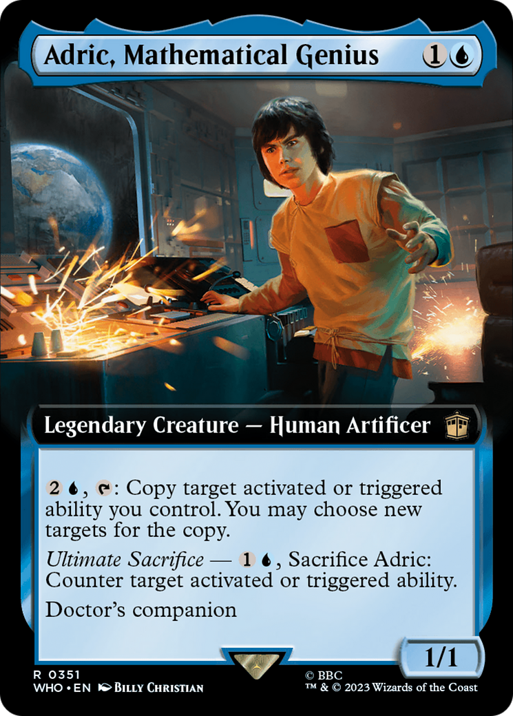 Adric, Mathematical Genius (Extended Art) [Doctor Who] 