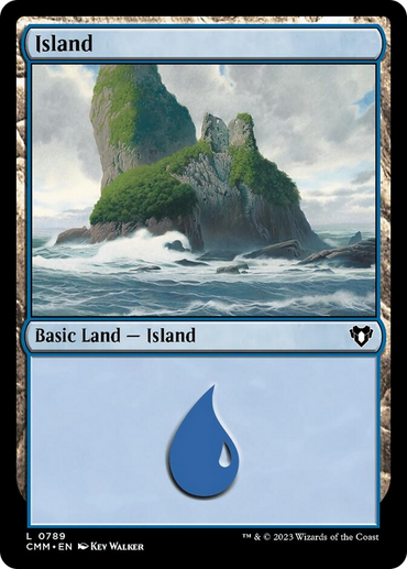 Island (789) [Commander Masters] 