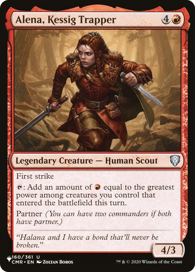 Alena, Kessig Trapper [The List Reprints] 