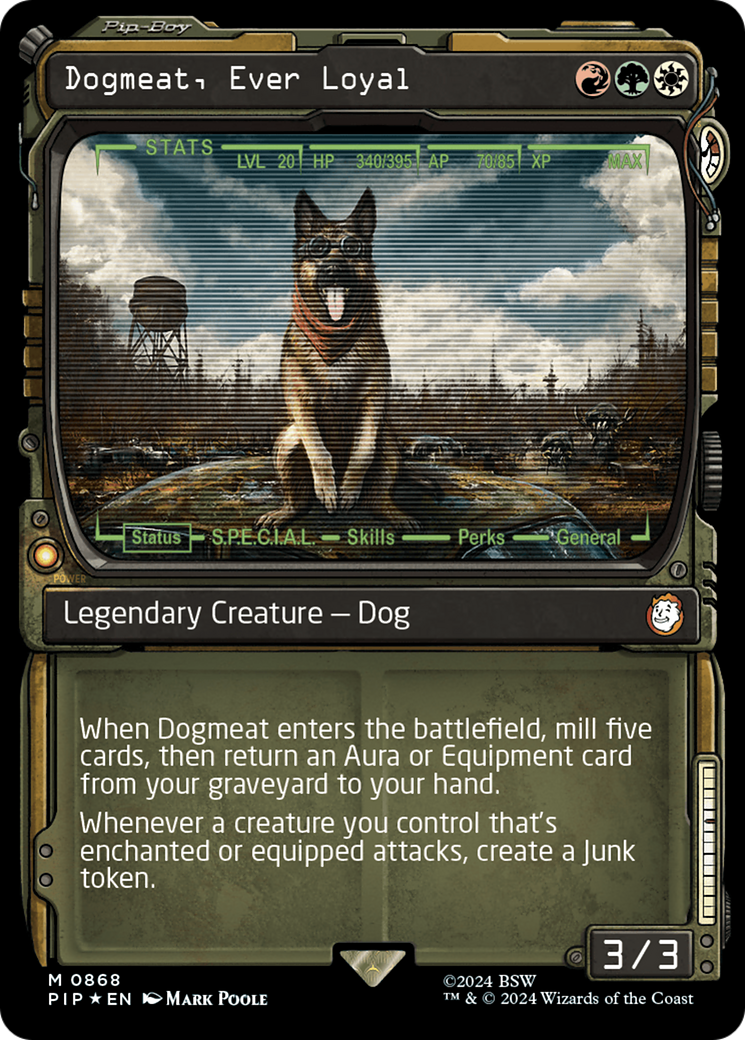 Dogmeat, Ever Loyal (Showcase) (Surge Foil) [Fallout] 