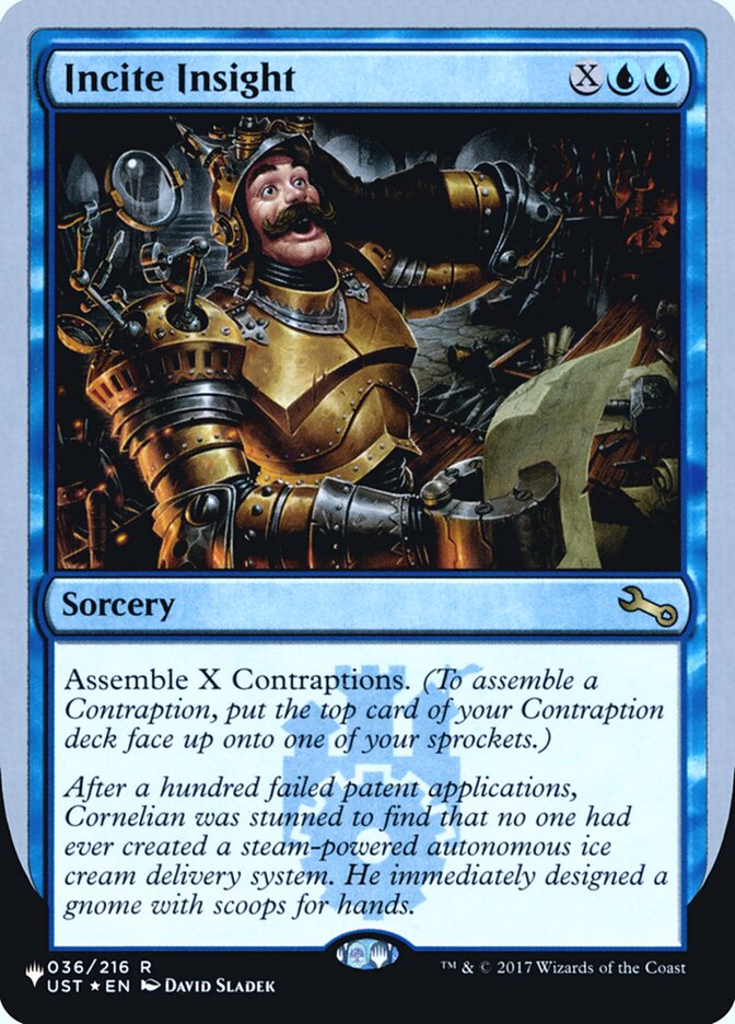 Incite Insight (Unfinity Foil Edition) [The List] 