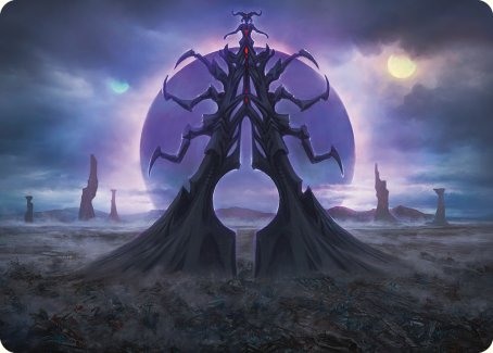 Black Sun's Twilight Art Card [Phyrexia: All Will Be One Art Series] 