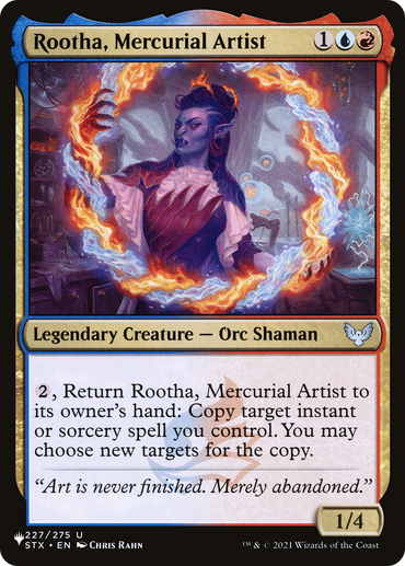 Rootha, Mercurial Artist [The List Reprints] 