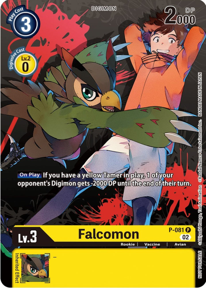 Falcomon [P-081] (Tamer Party Vol.7) [Promotional Cards] 