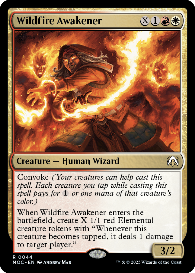 Wildfire Awakener [March of the Machine Commander] 