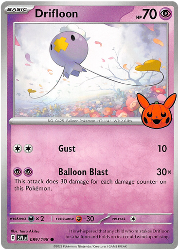 Drifloon (089/198) [Trick or Trade 2023] 