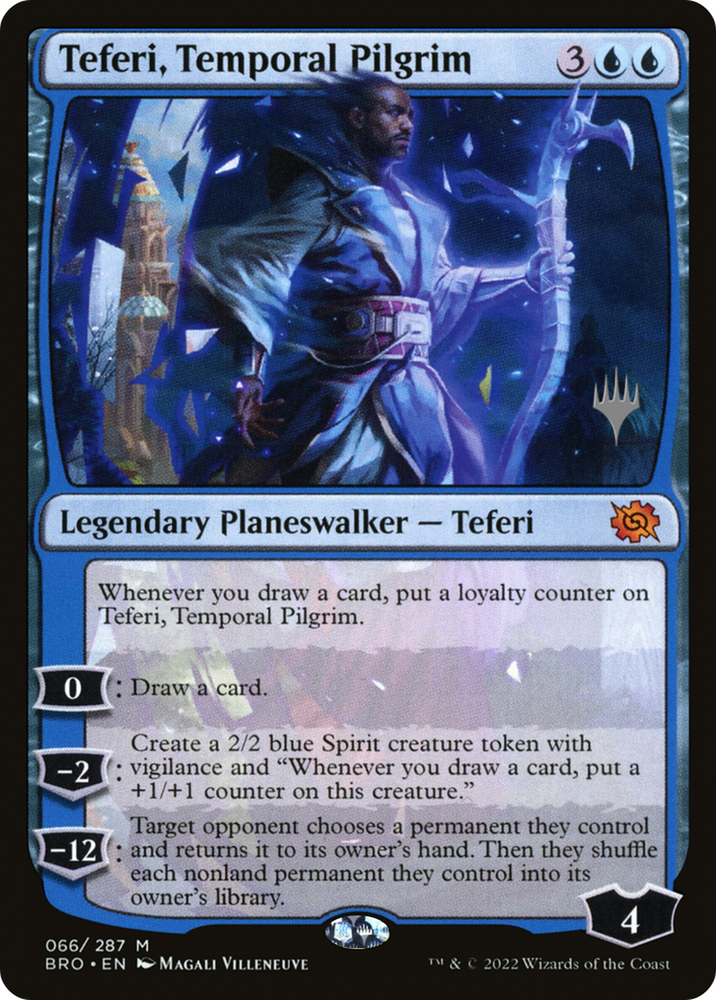 Teferi, Temporal Pilgrim (Promo Pack) [The Brothers' War Promos]