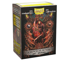 Dragon Shield: Standard 100ct Brushed Art Sleeves - Emperor Scion