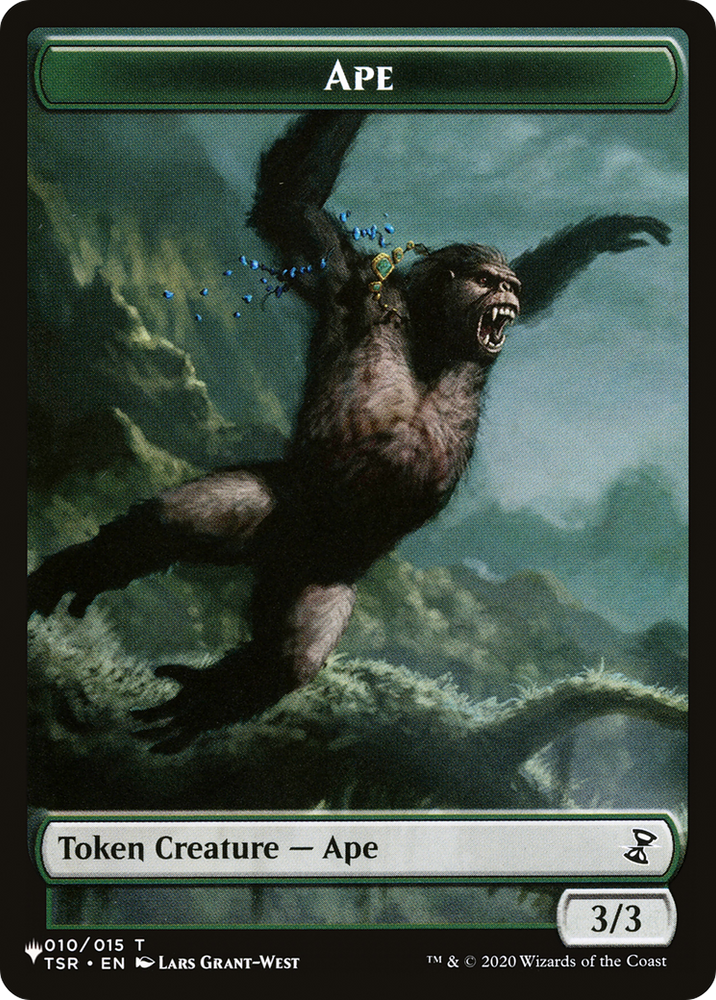 Saproling // Ape Double-Sided Token [The List]
