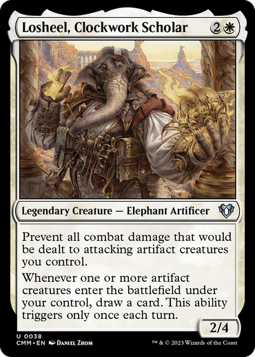 Losheel, Clockwork Scholar [Commander Masters] 