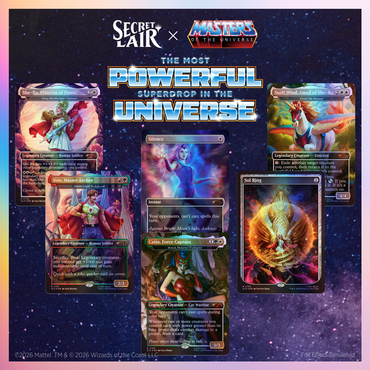 Magic: The Gathering | Secret Lair x Masters of the Universe: She-Ra, Princess of Power Foil Edition