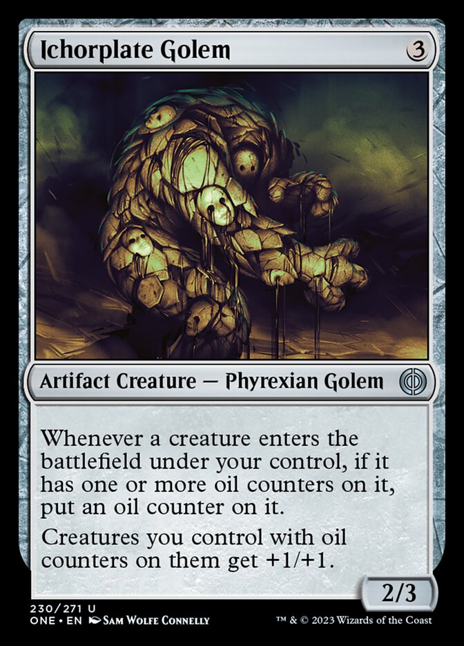 Ichorplate Golem [Phyrexia: All Will Be One] 