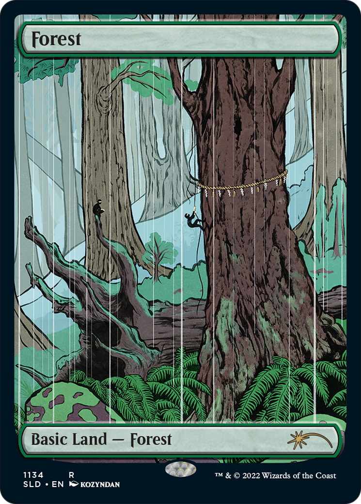 Forest (1134) (Full-Art) [Secret Lair Drop Series] 