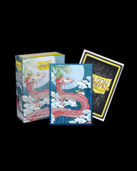 Dragon Shield: Japanese Size 60ct Brushed Art Sleeves - Water Rabbit (2023) 