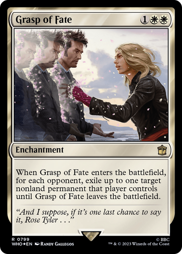 Grasp of Fate (Surge Foil) [Doctor Who] 