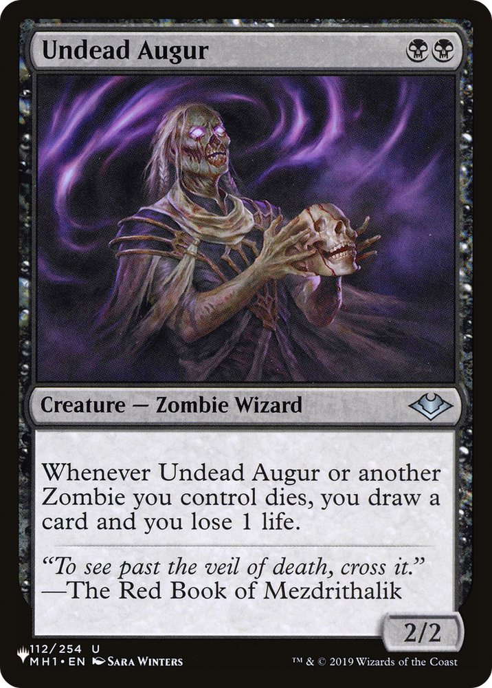 Undead Augur [The List Reprints] 