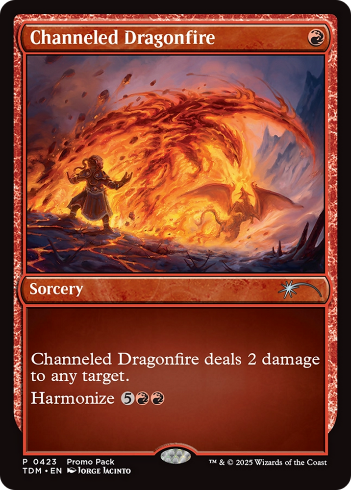 Channeled Dragonfire [Tarkir: Dragonstorm]