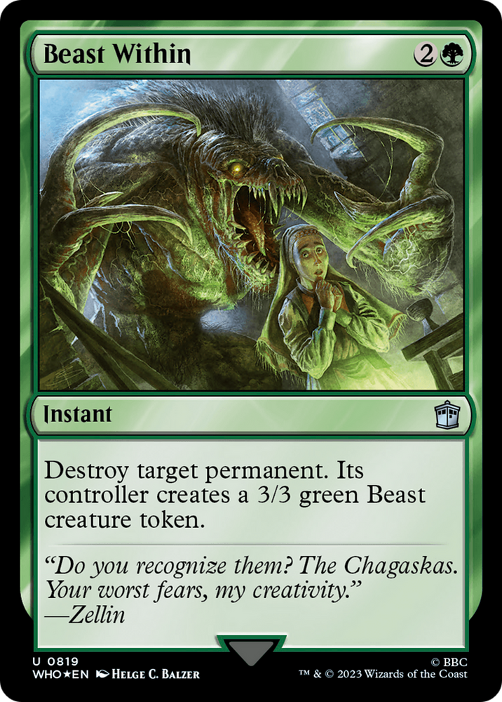 Beast Within (Surge Foil) [Doctor Who] 