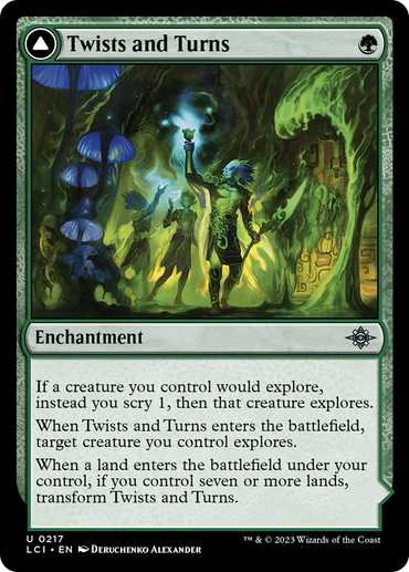 Twists and Turns // Mycoid Maze [The Lost Caverns of Ixalan] 