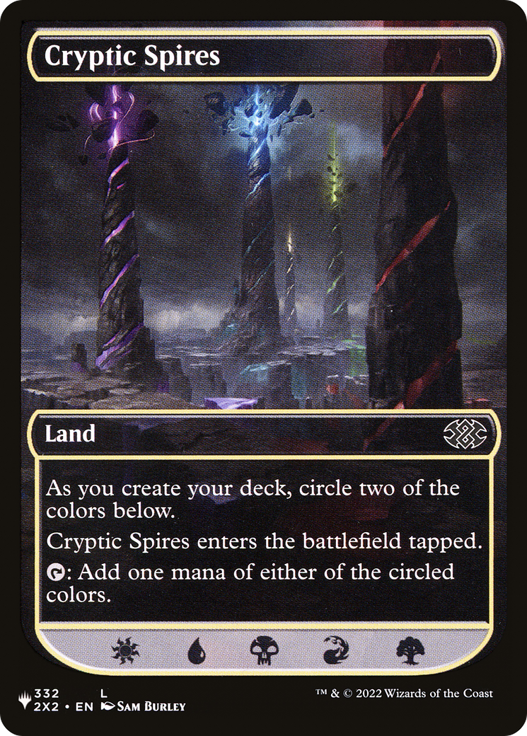 Cryptic Spires [The List Reprints]