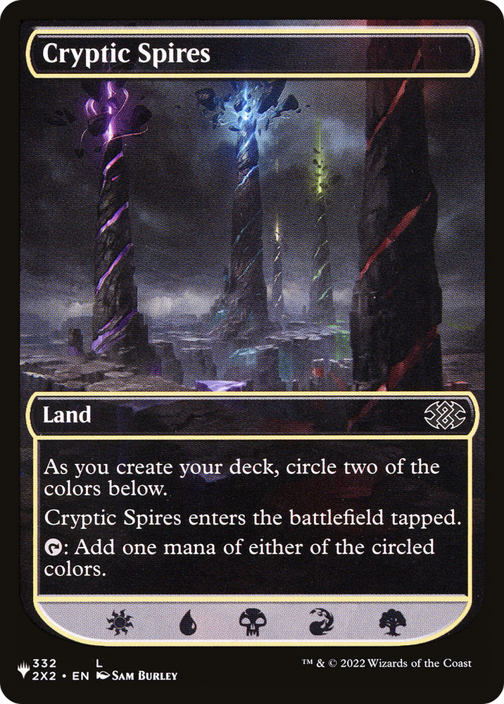 Cryptic Spires [The List Reprints]