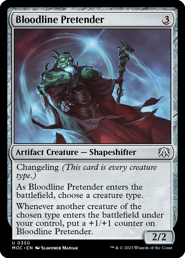 Bloodline Pretender [March of the Machine Commander] 