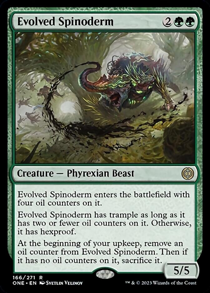 Evolved Spinoderm [Phyrexia: All Will Be One] 