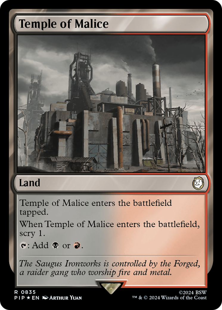 Temple of Malice (Surge Foil) [Fallout] 