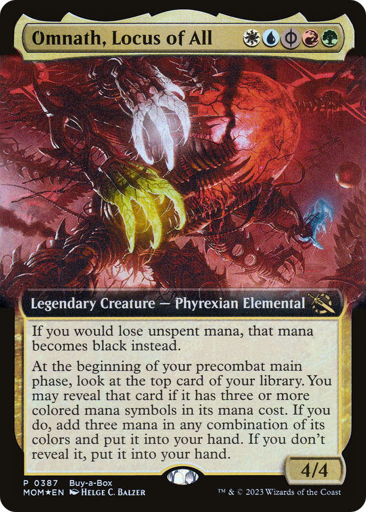 Omnath, Locus of All (Buy-A-Box) [March of the Machine] 